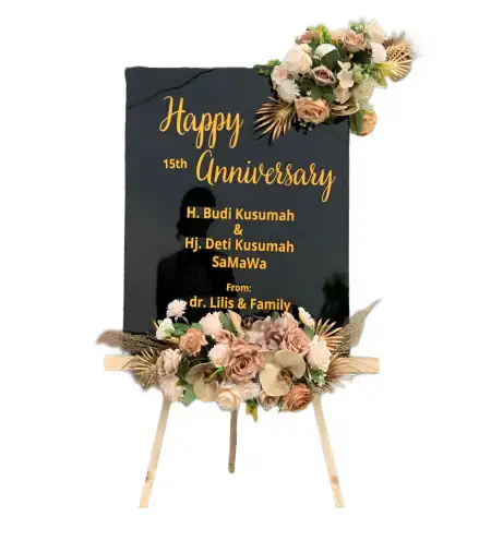 Papan Bunga Akrilik Plantaran